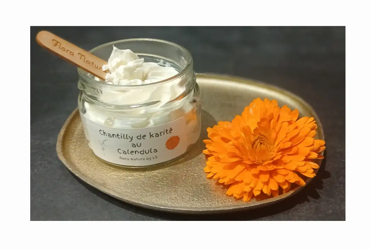 Chantilly de karité au Calendula