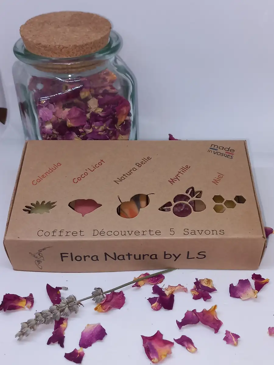 Coffret découverte 5 savons