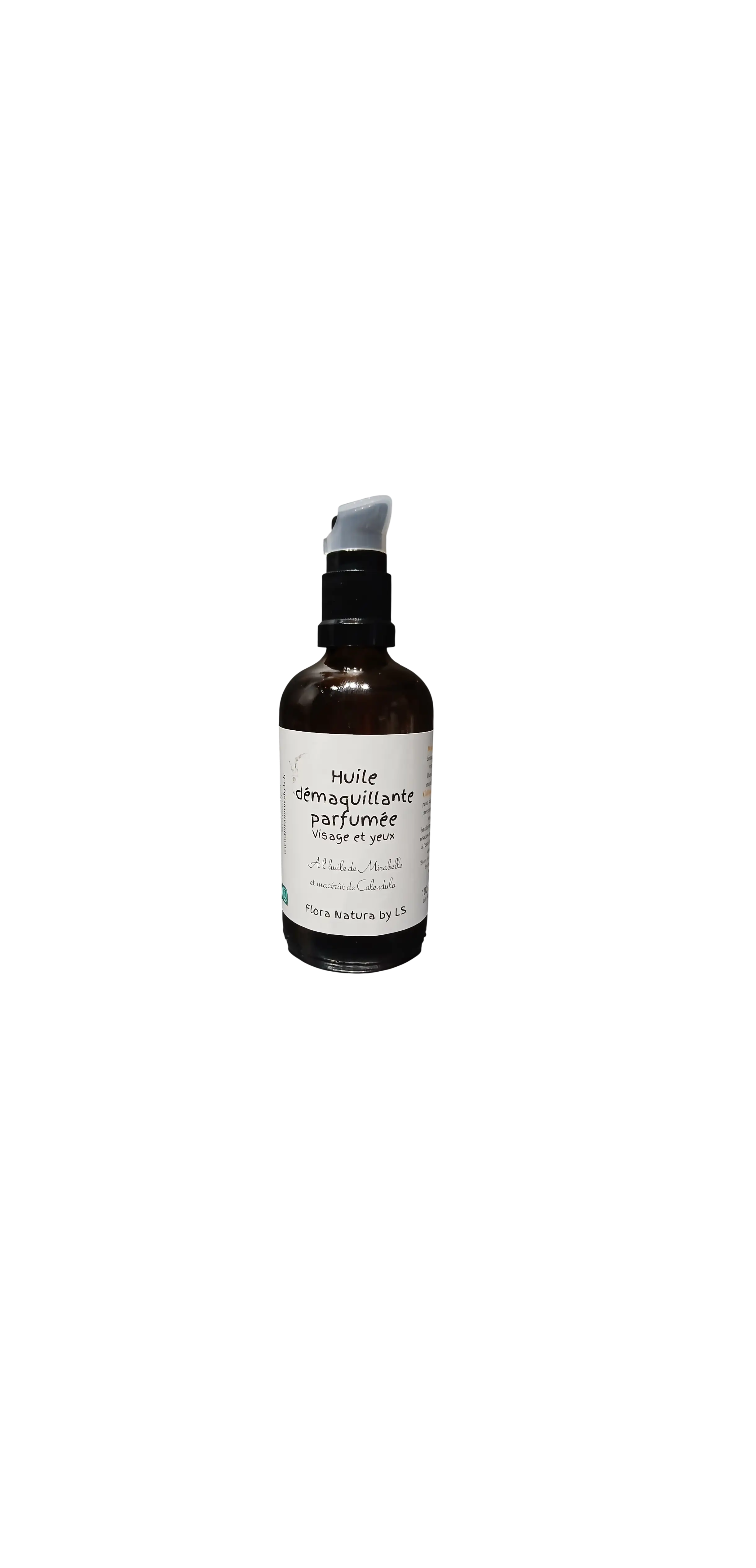 Huile démaquillante parfum fruité